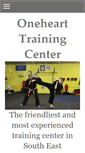 Mobile Screenshot of oneheartdojo.com